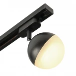 Трековый светодиодный светильник однофазный MyFar Ball MT0125-GX53-B (220V, шар)