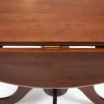 Cтол обеденный CLIFF (mod. 4242PE-30 OAK-T/B) дуб (дерево гевея, МДФ)