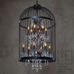 Подвесная люстра Loft It Vintage Birdcage LOFT1891/12 подсвечник