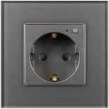 Розетка электрическая с Zigbee управлением SCT-OMALI-EUZB1-PL-GR (240V, 16A, Zigbee) (Arlight) 050101