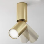 Накладной потолочный светильник FOCUS S GU10 1x10Вт Maytoni Technical C051CL-01G (220V, круглые)