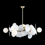 Потолочная люстра на штанге Loft IT Matisse 10008/12 white (220V, шарики)