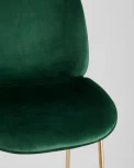 Стул барный Stool Group Beetle со спинкой изумрудный УТ000001772