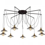 Подвесной светильник Citilux Эдисон CL451291 (220V, на проводе, паук)