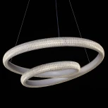 Подвесной светильник DeMarkt Оскар 510015301 (LED, 220V, пульт управления, на тросе)