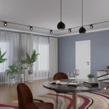 Трековый светильник Novotech Smal 359266 SHINO черный для низковольтного шинопровода IP20 LED 12W 48V 960Лм 3000К (шар)