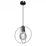 Подвесной светильник Vitaluce V4328-1/1S (220V, на проводе, шар, кольцо)