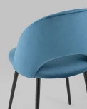 Стул Stool Group Меган велюр пыльно-синий УТ000025507