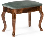 Банкетка Лусте орех / зеленая 515165 Woodville