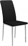 Стул DikLine ТЕКС каркас хром/ к/з Pegaso черный 00-00069583
