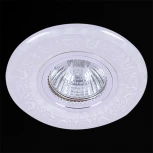 Встраиваемый точечный светильник Reluce 09502-9.0-001MN MR16+LED3W WH/CR (220V, круглые)