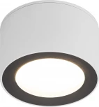 Точечный светильник ЭРА OL28 WH/BK (220V, круглые, IP44)