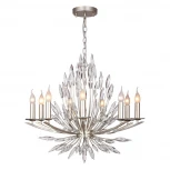 Подвесная люстра Favourite Feerie 1932-9P (220V, хрусталь, на цепи, подсвечник, свеча)