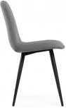 Стул Notta на металлокаркасе Дани темно-серый / черный 560288