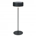 Настольная лампа светодиодная беспроводная, встроенный аккумулятор 2200mAh, диммер Uniel ULM-D950 3W/3000-6500K/DIM IP54 BLACK