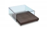 Стол журнальный F-GW505 коричневый