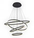 Подвесная люстра Kink Light Тор 08204,19A(4000K) (LED, 220V, пульт управления, на тросе, кольцо)