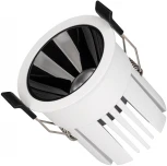 Светильник встраиваемый LED MS-ATLAS-BUILT-R66-15W Warm3000 (WH-BK, 35 deg, 230V) (Arlight, IP20 Металл) 035455