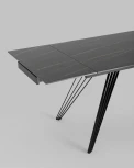 Стол обеденный Stool Group Пандора раскладной 160-240*90 керамика темная УТ000034891