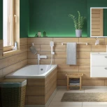 Смеситель IDDIS Slide SLIWT00i02 для ванны с душем, белый