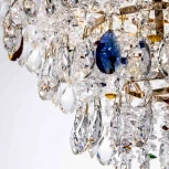 Подвесная люстра хрустальная Modelux MODELUX ML.850.12 GD