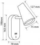 Спот Freya PointTwo FR10002WL-L6B