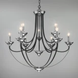 Умная подвесная люстра Eurosvet Lazzaro 60098/9 хром