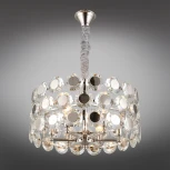 Подвесная люстра Aployt Wiola APL.745.03.06 (220V, хрусталь, на цепи, круглые)