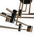 Потолочная люстра светодиодная на штанге Милли 07653-8 Kink Light