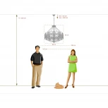 Подвесная люстра Chiaro Франческа 109010208