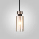 Подвесной светильник Eurosvet Amado 50115/1 черный (220V, на проводе, круглые)