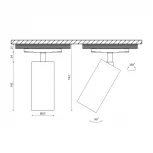 Трековое крепление Lumker VL-M VL-M2-WH