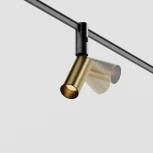 Трековый светильник 5Вт 48V Maytoni Focus Led TR201-1-5W3K-M-BBS (круглые)