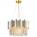 Подвесная люстра Natali Kovaltseva Queen 79006/6C BRASS SILVER