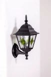Настенный фонарь уличный Oasis Light QUADRO lead GLASS 79901MlgG Bl (220V, фонарь, IP44)