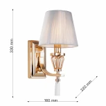 Бра Favourite Sade 2690-1W (220V)