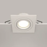 Встраиваемый светильник Atom GU10 1x50Вт Maytoni Technical DL024-2-01W (220V)