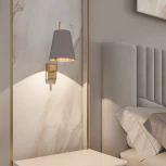 Бра Eurosvet Topanga 60173/1 латунь (220V)