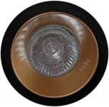 Встраиваемый точечный светильник Reluce 51611-9.0-001MN MR16 BK+GD (220V, круглые)