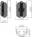 Бра Freya Deserto FR5141WL-02BS (220V)