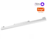 Трековый светильник низковольтный светодиодный Novotech Flum 359630 белый диммир. со сменой цв.температуры, пульт ДУ/Tuya Smart Life IP20 LED 20W 48V 3000-6000K (Умный дом, Алиса)