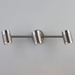 Спот на штанге Eurosvet Prime 20058/3 перламутровый сатин (220V, выключатель, круглые)