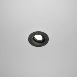 Встраиваемый светильник Atom GU10 1x50Вт Maytoni Technical DL025-2-01B (220V)