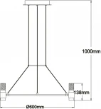 Подвесная светодиодная люстра Вальтер 551012609