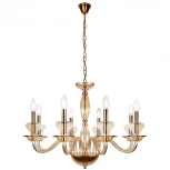Подвесная люстра iLamp Mercury P9448-8 Gold