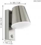 Настенный светильник уличный Eglo Caldiero 97453