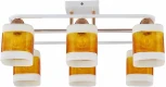 Потолочная люстра на штанге Arte Milano AMALFI 322008/6 WH+FG