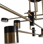 Потолочная люстра светодиодная на штанге Милли 07653-8 Kink Light