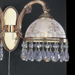 Бра Reccagni Angelo 6100 A 6100/2 (220V, подвески, выключатель)