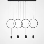 Подвесной светильник Forvet Black L4 By ImperiumLoft Forvet01 (LED, 220V, на проводе)